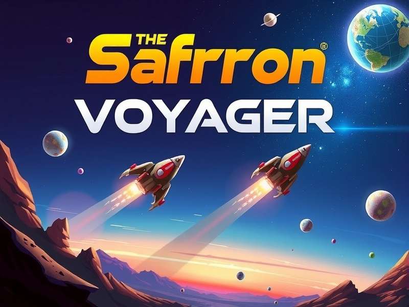 Saffron Galaxy Voyager Gameplay Screenshot